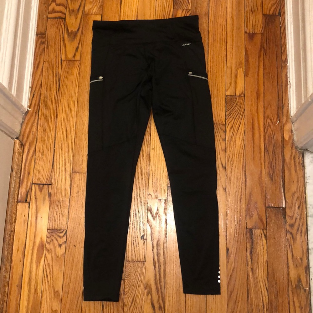 Jockey Sport Women Leggings Black Small